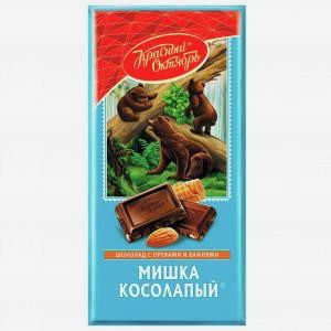 Шоколад Мишка косолапый КРАСНЫЙ ОКТЯБРЬ 75г