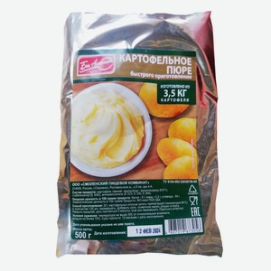 Картофельное пюре быстрого приготовления  Бон Аппетит  500 гр. ООО СПК