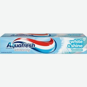 Зубная паста Aquafresh Сияющая Белизна 75мл