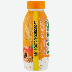 Йогурт Ростагроэкспорт абрикос-лён-злаки 2,5%