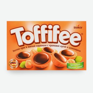 Набор конфет Toffifee Лесной орех в мягкой карамели с кремовой нугой и шоколадом 125 г