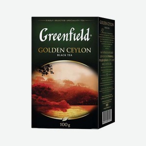 Чай Greenfield Golden Ceylon Черный Листовой 100 г
