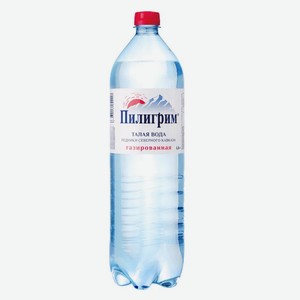 Вода питьевая Пилигрим газированная талая 1.5 л