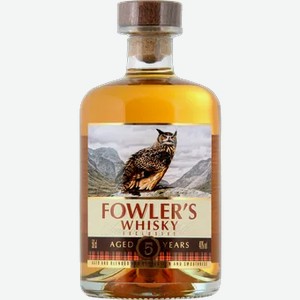 Виски Фоулерс зерновой 40%, 0,5 л