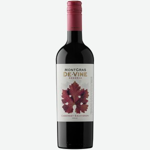 Вино MontGras Reserva Каберне Совиньон красное сухое 13.5%, 750мл