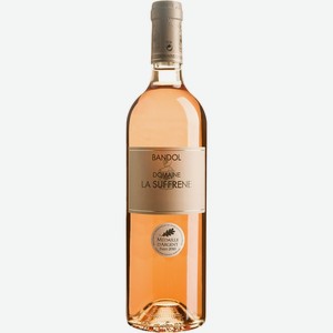 Вино Domaine La Suffrene Bandol AOC розовое сухое 13%, 750мл