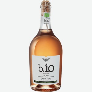 Вино B.IO Nero d Avola Organic Rosato розовое сухое 12.5%, 750мл