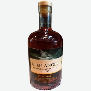 Виски Glen Angel шотландский солодовый купажированный 40%, 700мл