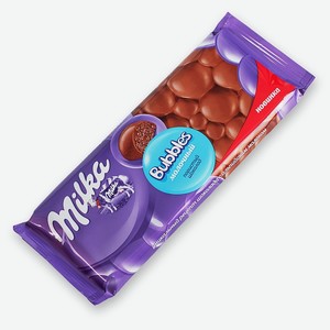 Шоколад молочный Milka Bubbles пористый 76 г