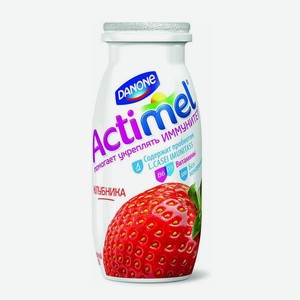 Напиток кисломолочный Actimel Клубника 2,5% 100 мл
