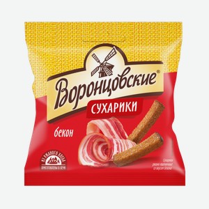 Сухарики Воронцовские ржано-пшеничные в ассортименте 80 г
