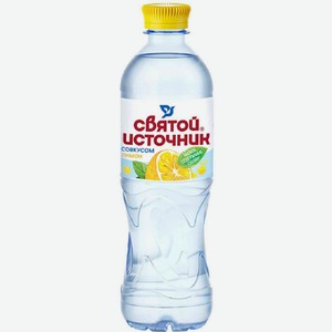 Напиток безалкогольный Святой Источник со вкусом лимона негазированный 500 мл