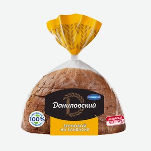 Хлеб зерновой в нарезке ТМ Даниловский 300 г