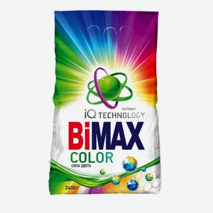 Стиральный порошок Bimax Color, автомат 2.4 кг