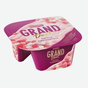 Десерт творожный Grand Duet со вкусом ягодного мороженого 5,5% 135 г
