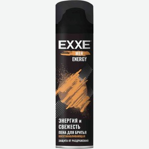 Пена для бритья Exxe Men Energy Энергия и свежесть, 200 мл