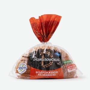Хлеб Даниловский ржано-пшеничный бездрожжевой Коломенское 350 г