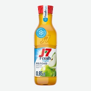 Сок J7 Fresh Taste Яблочный осветленный охлажденный 850 мл
