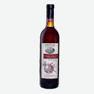Плодовая алкогольная продукция  Гранатовое Арамэ , красное полусладкое, фруктовое, 11,5%, 0,7 л