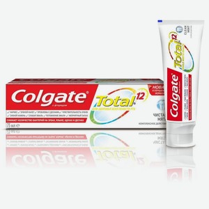 Зубная паста Colgate Total Чистая мята 75 мл