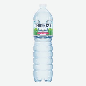 Вода питьевая природная Сенежская негазированная 1,5 л