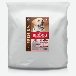 Сухой корм для собак средних и крупных пород «Зоогурман» Big Dog с говядиной, 5 кг