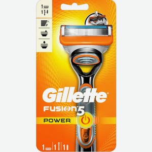 Бритвенный станок Gillette Fusion5 Power с 1 сменной кассетой
