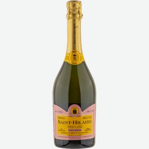 Вино игристое розовое брют Сент-Илер креман де лиму Сэр Д Аркес с/б, 0,75 л