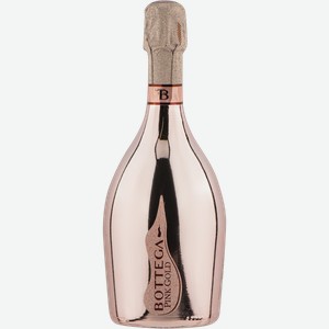 Вино игристое розовое брют Боттега Голд просекко розе Боттега с/б, 0,75 л