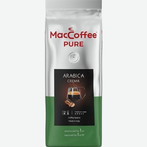 Кофе в зернах MacCoffee Pure Arabica Crema 1 кг
