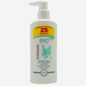 Мыло жидкое Evo для интимной гигиены, для чувствительной кожи 200 мл