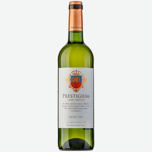 Вино Prestigium белое сухое 0,75 л
