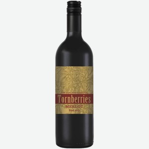 Вино Tornberries Merlot красное сухое 0,75 л