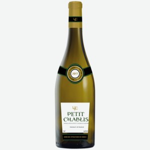 Вино UVC Petit Chablis белое сухое 0,75 л
