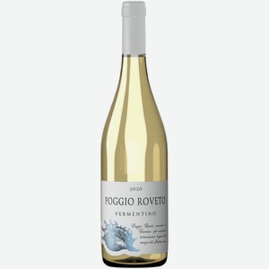 Вино Poggio Roveto Vermentino белое сухое 0,75 л