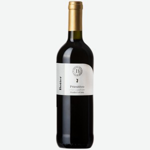 Вино Botter Primitivo Salento красное сухое 0,75 л