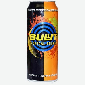 Энергетический напиток Bullit Tropical Energy 0,5 л