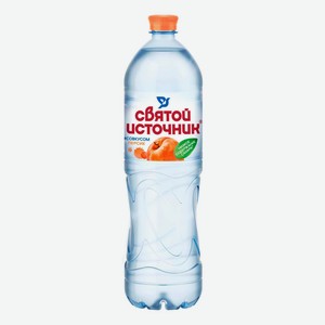 Вода ароматизированная питьевая Святой Источник со вкусом персика негазированная 1,5 л