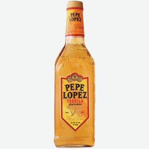 Текила Pepe Lopez Gold 0.75 л