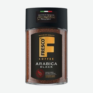 Растворимый кофе  Arabica Black , FRESCO, 90 г