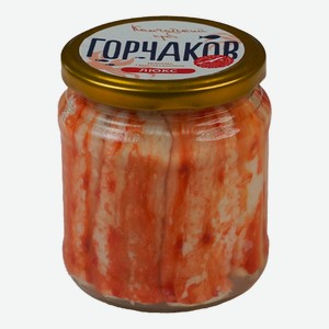 Мясо краба Горчаков натуральное люкс, 500г Россия