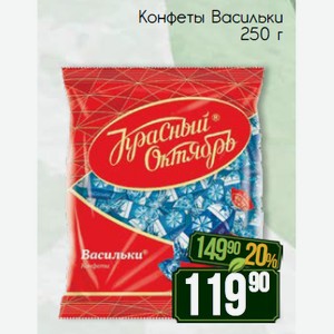 Конфеты Васильки 250 г