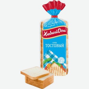 Хлеб Хлебный Дом Тостовый нарезка 500г