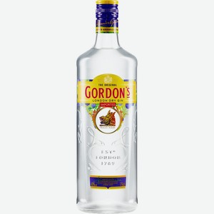 Джин GORDON S Лондонский сухой алк.37,5%, Великобритания, 0.7 L