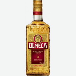 Напиток спиртной Текила Ольмека Золотая 38% 0,7л