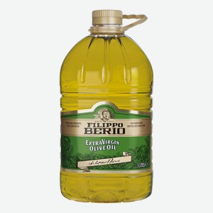 Масло оливковое Filippo Berio Extra Virgin нерафинированное, 5л Италия
