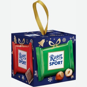 Набор шоколада Ritter Sport Яркий Кубик, 83г