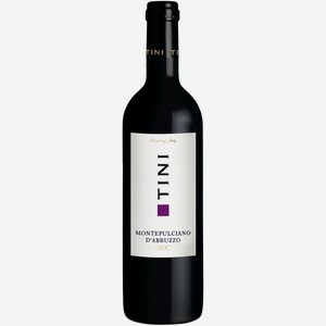 Вино Tini Montepulciano d Abruzzo DOC красное сухое 12.5%, 750мл