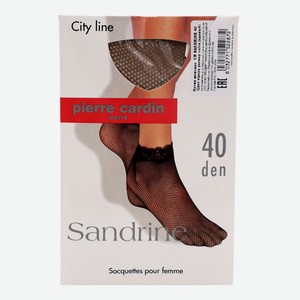 Носки женские Pierre Cardin Sandrine полиамид серо-коричневые 40 den р 35-40