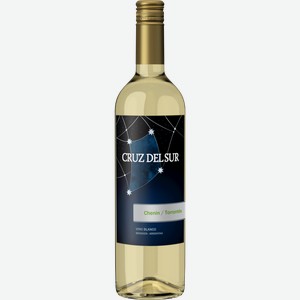 Вино Cruz del Sur Chenin Torrontes белое сухое 13% 750мл